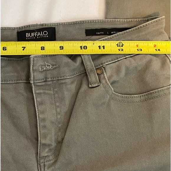 Buffalo jeans 31 waist 25 length unfinished edges - Picture 3 of 9